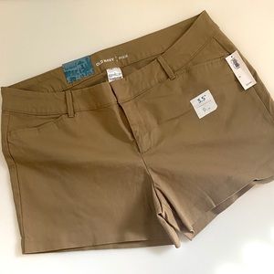 Brand New Old Navy Khaki Pixi Shorts